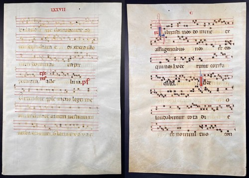 Antifonario pergamena - antifonario,