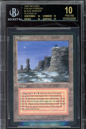 Black label pristine bgs - black,