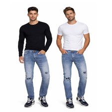 Jeans uomo Denim strappati