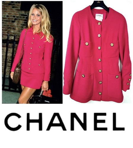 Giacca tweed rosa - , chanel