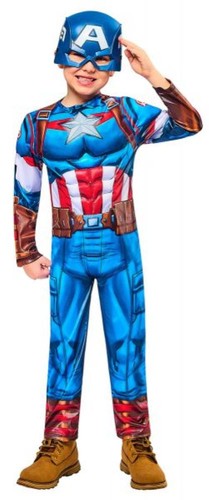 Costume captain america black - costume,