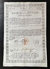 BANCO DELLE DUE SICILIE, FEDE