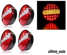 2X Coppia 12V Posteriore Luci LED Stop Coda Frecce 3 Funzione Trattore Rimorchio