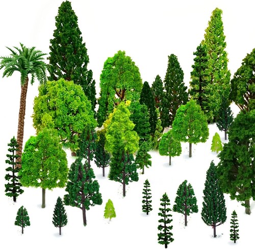 Alberi modello misto pezzi - modello,