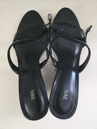 Sandali donna zara neri con - zara,