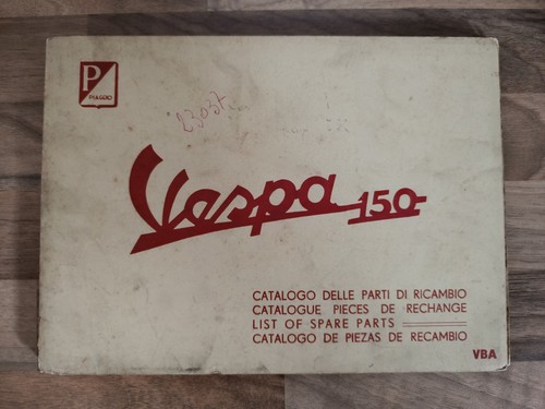 Catalogo ricambi vespa 150 vba - 150,