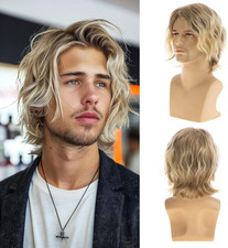 Parrucca Corta Bionda Naturale