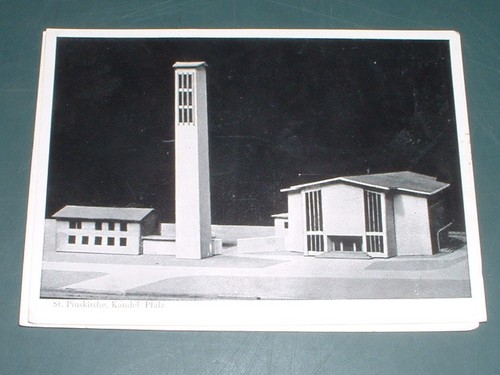 Cartolina candela chiesa - cartolina, di