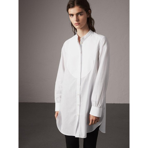 Abito tunica camicia - , bianca