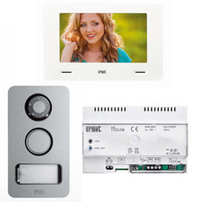 URMET 1722/858 Kit videocitofono monofamiliare 2 fili rinvio chiamata smartphone
