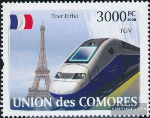 Francobolli comore 2008 - 2008, mi