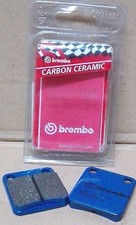 PASTIGLIE FRENO BRAKE PADS BREMBO CARBON CERAMIC KAWASAKI 400 KFX PART 07HO0906