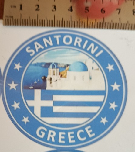 Adesivo auto - , santorini