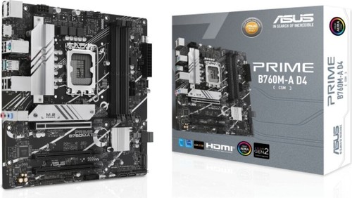 Asus prime b760m - b760m-a, d4-csm