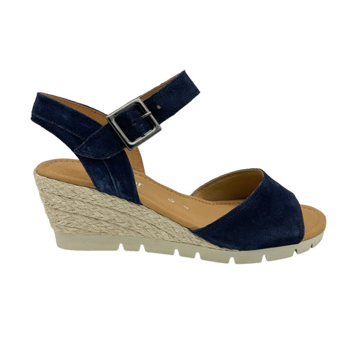 Sandalo gabor blu navy - blu, in