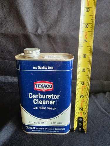 Texaco carburetor cleaner - texaco,