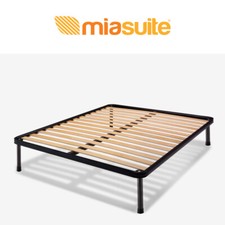 RETE ORTOPEDICA FRANCESE IN FERRO E DOGHE 140X200 CM