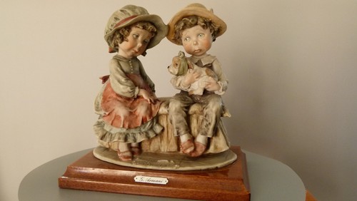 Capodimonte girl and - girl,