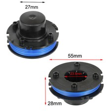 Strimmer Line Spool per Qualcast Challenge McGregor Sovereign GT2317 Trimmer x 2