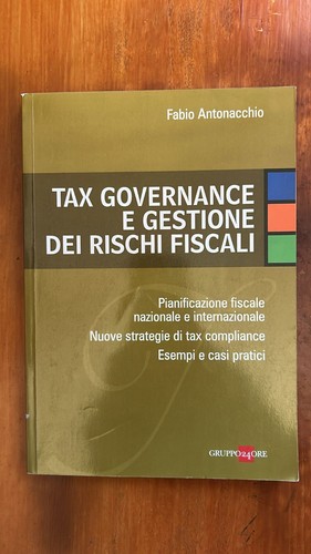 Tax governance gestione dei - governance,