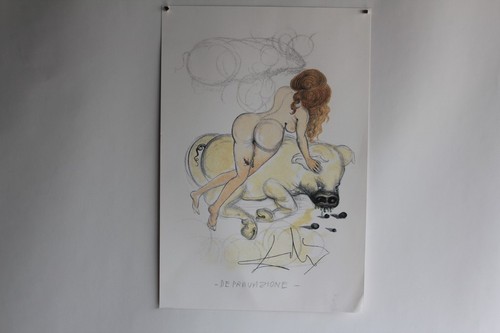 Salvador dali fille cochon - et,
