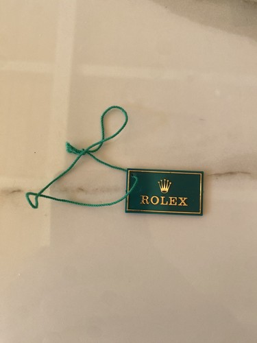 Rolex hang tag green - tag,