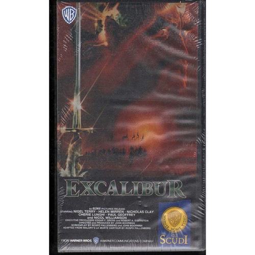 Excalibur vhs john boorman - vhs,
