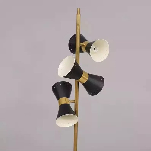 Lampada terra ottone - da, in