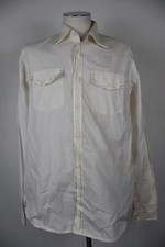 EMPORIO ARMANI  CAMICIA SHIRT UOMO MAN TG. XL CASUAL VINTAGE COTTON COTONE