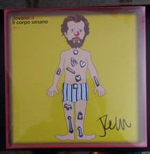 Jovanotti - Il Corpo Umano Vol 1 - AUTOGRAFATO Vinile Giallo LP SIGNED Sigillato
