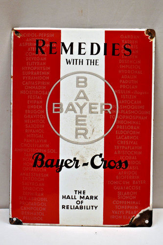 Vintage bayer cross remedies - vintage,