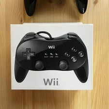 Wii Classic Controller Pro - Nero - Originale Nintendo con scatola originale