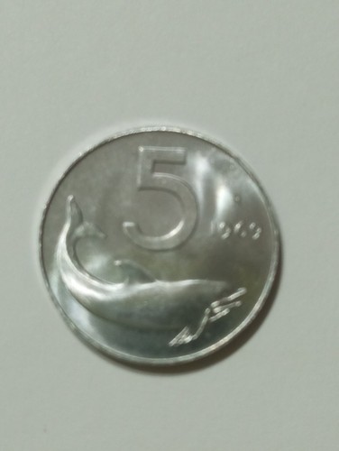 Moneta repubblica italiana - repubblica, 5