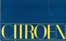 Catalogue brochure Citroën