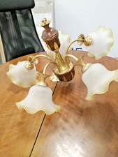 Lampadario a 5 luci anni 60 in