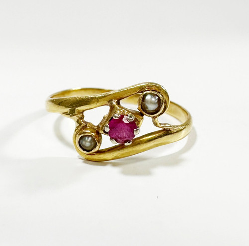 Anello trilogy vintage oro - vintage, in