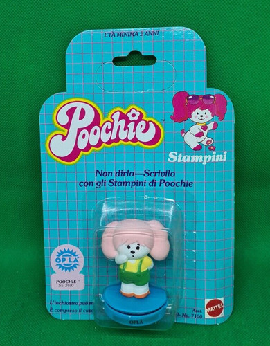 Mattel poochie stampini - poochie,