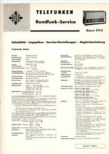 Telefunken Service Manual per