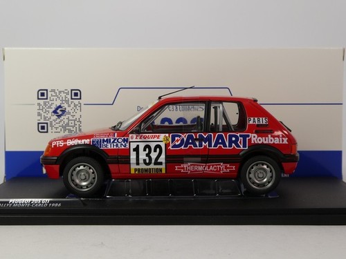 Solido peugeot 205 - gti, 1.6l