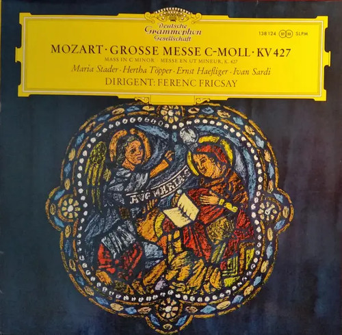Deutsche grammophon mozart - lp,