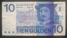 Banconota 10 Gulden Olanda