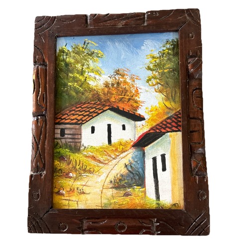 Quadro vintage tela - , intagliato