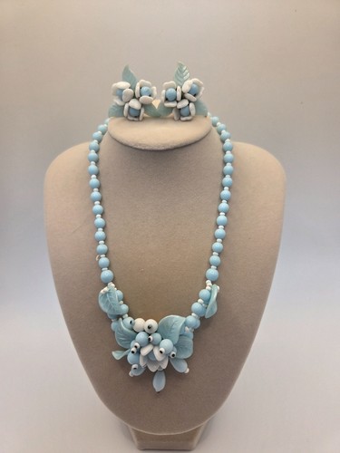 Collana orecchini vintage w - collana,
