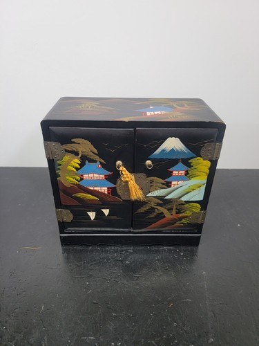 Antique japanese jewerly box - antique,