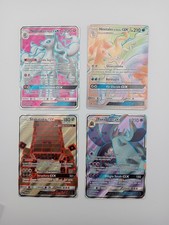 Lotto carte Gx Full Art set sole e luna ottime condizioni Italiane