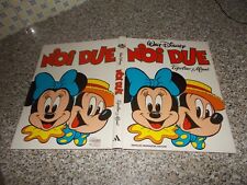 LIBRO CARTONATO NOI DUE TOPOLINO E MINNI 1°EDIZIONE 1983 MONDADORI EDICOLA