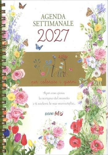 Agenda settimanale fleurs - agenda,