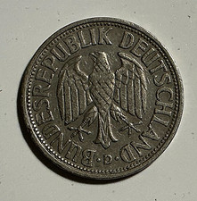 1950-D West Germany 1 Deutsche