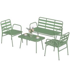 Outsunny Set Giardino 4 Pezzi