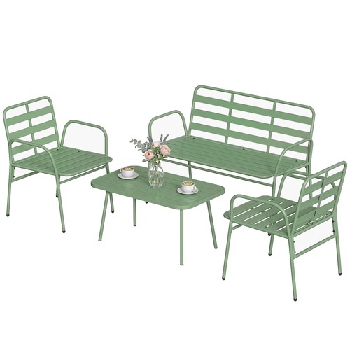 Outsunny set giardino - outsunny, 4